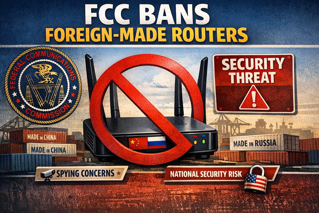 FCC Ban on Non‑US–Made Wireless Routers: What It Means for Ubiquiti, UniFi, MikroTik, Cisco — and BroadMAX Networks Clients
